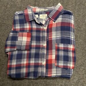 PL & Co Casual Attire Flannel Shirt Mens L Plaid Button Down Gorpcore Preppy